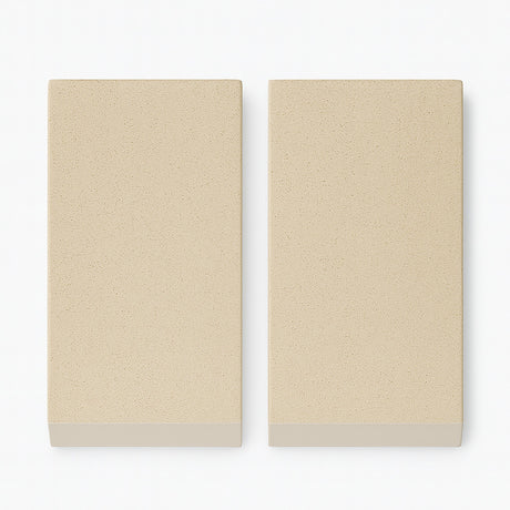 Brennraumplatten - Set 2 - teilig (hinten) für GINA, LULEA Kaminofen - ACCENTE